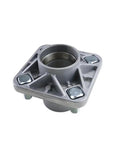 Beefed Up Heavy Duty Bearing Housing Kit For Golf Cart TXT OEM 70895 G01 with oil seal and dust cover, angled view