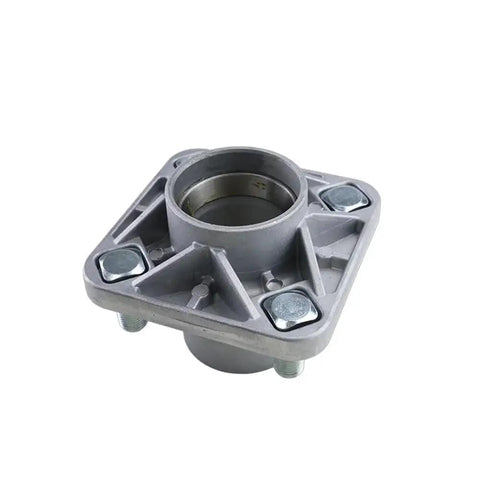 Beefed Up Heavy Duty Bearing Housing Kit For Golf Cart TXT OEM 70895 G01 with oil seal and dust cover, angled view
