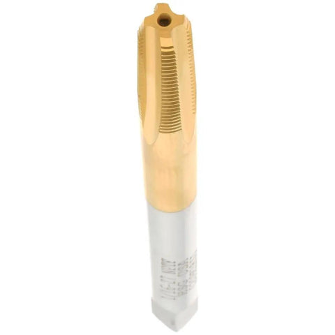 High Speed Steel Spiral Flute Tap For Six Thirty Two UNC Threads, 3 Flutes, 52 Degree Helix, Bottoming Chamfer, Bright Finish
