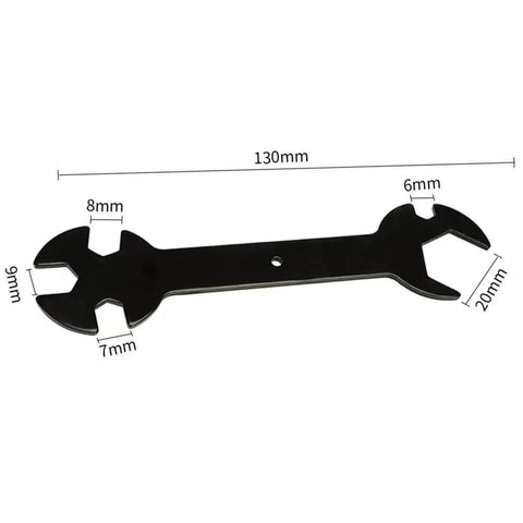 Combo wrench from 28 Piece 3D Printer Tools Kit With Storage Case For All FDM And SLA Printers Including Bambu Lab Ender 3 Kobra And More