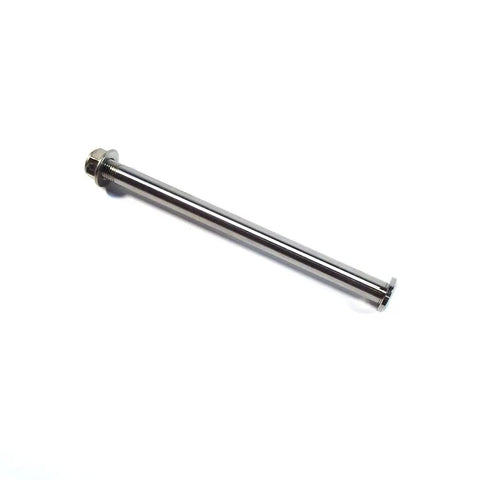 Beefy steel rear axle with nut replacement for Sur Ron Light Bee X S Segway X160 X260, heavy duty direct fit bolt on upgrade