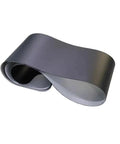 Matte Black PVC Flat Belt For Industrial Conveyors, 2mm Thick, Perimeter 3100-3150mm, Wide Belt Widths 20-55mm, Standard Transmission Conveyor Belt, Durable, Low Stretch, High Performance Flat Belt For Reliable Material Transfer, rolled