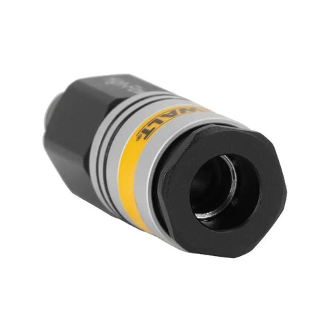 High Flow Male Coupler With 6 Ball Push Connect For Quick Release, 1/4 In MNPT Inlet, aluminum air tool connector