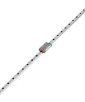 Solid Beef MGN12H Linear Motion Guide Slider And 550mm Compact Metal Rail Kit With Mounting Bracket showing guide unit and rail.
