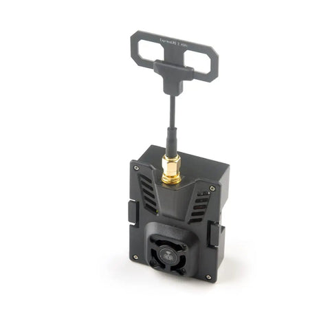 ExpressLRS Micro TX Module 2 to 4G With Cooling Fan and RGB LED for DIY RC Drones Pro ES24TX Upgrade Plug and Play OpenTX Compatible