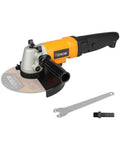 7-Inch Air Angle Grinder Heavy-Duty Pneumatic Workhorse With High-Torque Motor Hits 7500 RPM Free Speed on workbench