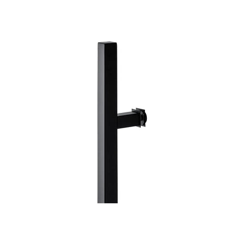 24 Inch Square Door Pull Handle Built Tough As Nails With 304 Stainless Steel In Sleek Black Finish Real Deal Heavy Duty Push And Pull Entry Door Hardware For Interior Exterior Front Pivot Glass Doors