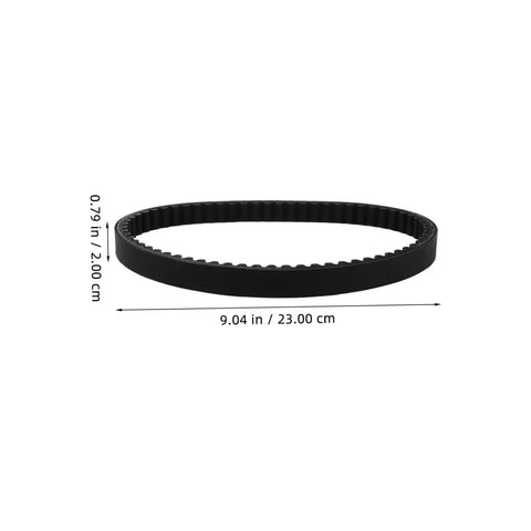 Go Kart Drive Belt High Efficiency For Racing Go Kart Durable Rubber Belt With Long Lifespan, dimensions shown