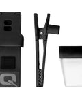 Parts of Hands Free LED Pocket Light Clip On For Shirts And Molle 160 Degree Adjustable LED Arm White Modes