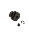 Beefy 20T 0.8 Mod Safe D5 Pinion Gear For RC Cars And Trucks, Heavy-Duty Steel Construction, Durable Wide-Tooth Profile, ARA311003
