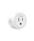 Smart Plug With Voice Control That Works With Alexa And Google Home, WiFi Outlet Socket For Remote Control And Scheduling, white