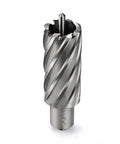 Rugged Shop Tested Annular Cutter Forged From Premium High Speed Steel For Zero Hassle Metal Cutting 3/4 Inch Weldon Shank precision 1 1/8 Inch cut