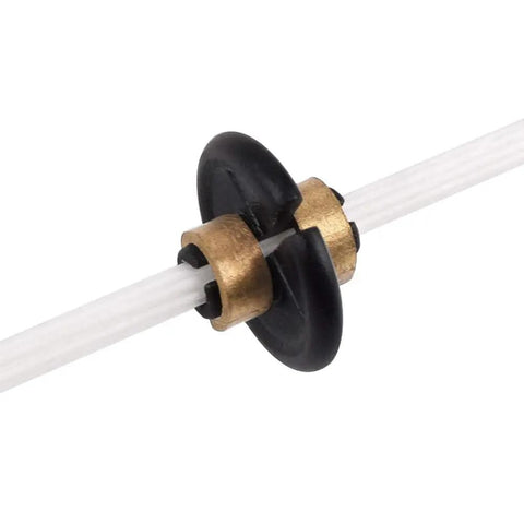 Kisser Button 2 Pack For Archery Easy Install No Bow Press Needed Lightweight Under 9 Grains Reduces String Vibe