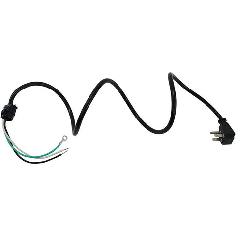 Power Cord Kit For Kenmore And Whirlpool Hoods And Vent Fans Replacement Cable with plug and exposed wires, 36 inch black cord