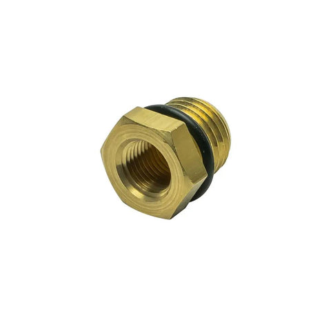 Brass M14x1.5 Male To 1/8-27 NPT Female Gauge Sensor Thread Adapter Reducer For Plug And Play Universal Install High Quality Brass