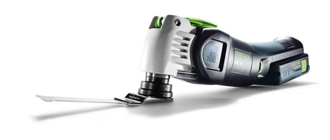 Cordless Oscillator Tool Set With VECTURO OSC 18 HPC 4.0Ah EI Set Quick Change StarlockMax System with blade attachment