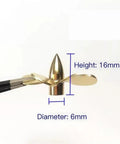 32mm Five Blade Brass Left Hand Propeller For RC Submarine Models With M3 Shaft Hole High Precision Scale Prop Delivers Extra Thrust