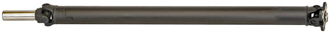 Rear 1-Piece Steel Driveshaft Assembly For Ford Models, direct fit replacement, pre-balanced, 100 percent new, side view