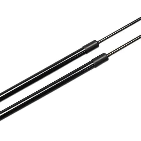 Close-up of Lift Supports For Mercedes Sprinter 907 910 VS30 2018 Through 2024 Front Hood Gas Struts Shock Dampers 2 Pc Set Carbon Fiber Look