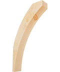 Thorton Rough Sawn Knee Brace In Douglas Fir 4 W By 16 D By 28 H Handcrafted North American Timber With Natural Grain