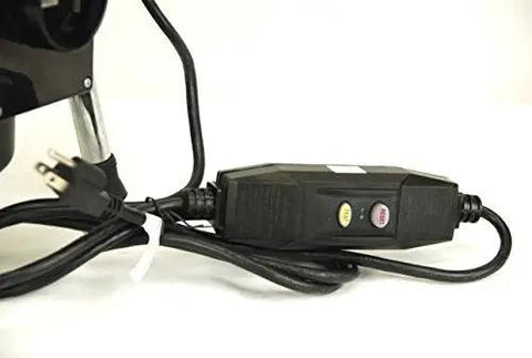 Badass Sectional Drain Cleaner Half Horsepower Motor control switch and power cord for easy operation during drain cleaning.