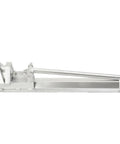 Heavy Duty Roof Panel Ridge Cover Cutter With Forged High Carbon Steel Blades, ergonomic handle, silver color, side view