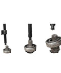 Heavy Duty 9 Piece Bearing Separator And Puller Set Comes With Red Case For Car Truck Motorcycle Mechanics On The Job Handles Various Sizes Easily For Home DIYers Who Need Gear To Fix Engines Smoothly Without Worry Works Flawlessly Every Time You Try, steel bearing puller removing shaft bearings