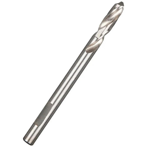 Precision pilot bit from Rugged Hole Saw Replacement Kit for drywall cutters, designed for seamless cutting tasks.