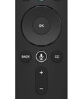 Front view of Ultra Smart Voice Remote With Push To Talk Button For Foolproof Search Across Apps And Channels, XRT260