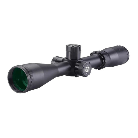 Sweet 22 Rifle Scope With Side Parallax Adjustment, 3 To 9 Power, 40mm Objective, Multi Grain Turrets With Zero Reset, 1 Inch Aluminum Tube