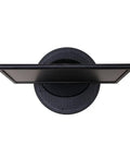 Top view of Beefy 12 Inch Heavy Duty Rotating Swivel Ball Bearing Stand For Monitors TVs Turntables And Lazy Susans with anti-slip bumper.
