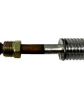 Solid Two Stage Air Compressor Intercooler Tube Assembly Straight Fit For 25T2 Pump Replaces X1434T18 And X1434T18N close-up of metal pipe end.