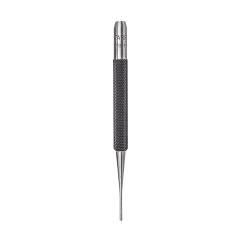 Drive Pin Punch With Knurled Grip, 4 Inch Length, 1 Sixteenth Inch Diameter, Hardened And Tempered Steel, Built Tough And Heavy Duty For Driving Pins In Or Out Of Workpieces, Ideal For Construction And DIY Projects