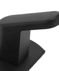 Top view of a sleek bracket of the Straight Up Solid Wall Mounted Coat Rack Forged From Premium Space Aluminum Alloy.
