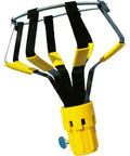 BAYCO LBC-200 Floodlight Bulb Changer, 1 Count (Pack of 6) with yellow grip and flexible arms for changing floodlight bulbs.
