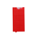 RC Helicopter Side Wing Upgrade Kit Lightweight Durable Easy Install For 206 Remote Control Helicopter 2 Pieces Red High Impact
