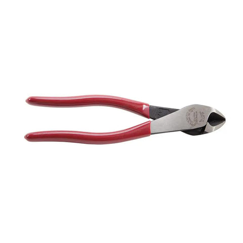 Diagonal Cutting Pliers Eight Inch High Leverage With Short Jaws And Beveled Cutting Edges Induction Hardened Knives For Close Precise Wire Cutting And Long Life Pro Grade Electrician Tool Set