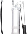 Pro Grade Duty Lever Grease Gun With Quick Thread Barrel Heavy Duty Steel Build Smooth Lever Action Spill Resistant Tip