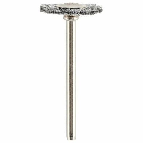 Wire brush attachment for 20 Piece Cleaning And Polishing Micro Kit For Rotary Tools With Reusable Case