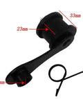 Ultimate Chain Tensioner Spring Roller Slider Guide Adjuster Pulley Kit For Dirt Pit ATV Quad Parts Smooth Shifting and Rock Solid Fit That Slaps Great, black 33mm roller, 23mm hub, 15mm mount