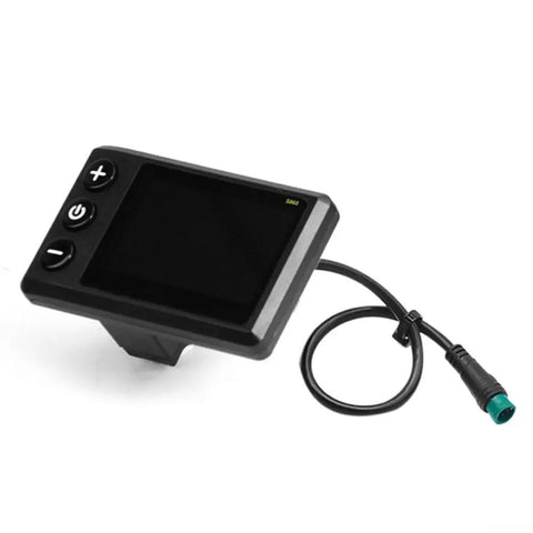 LCD Display For Ebike And Scooter 24V To 72V Smart Color Meter With Waterproof Connector and OMD 2 Communication