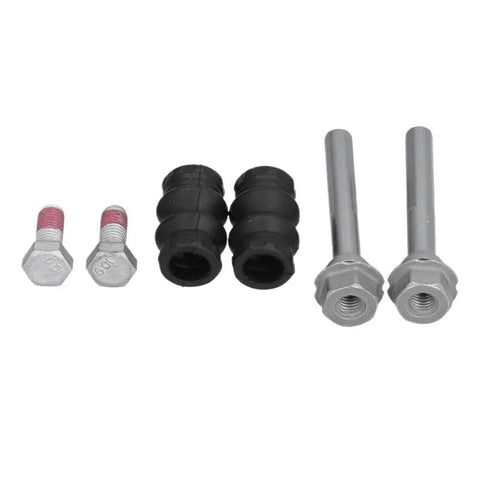 Top Tier Anti-Corrosion Rear Brake Caliper Slider Pins And Guide Bolts Kit Part BCF1346B Perfect Fitment For VW Transporter T4 Models To Fix Squeaky Brakes, steel bolts and rubber boots