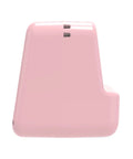 Totally Rad Pink Mini Thermal Printer With AI Voice Recognition And Built In Display showing the sleek pink design from a side angle.