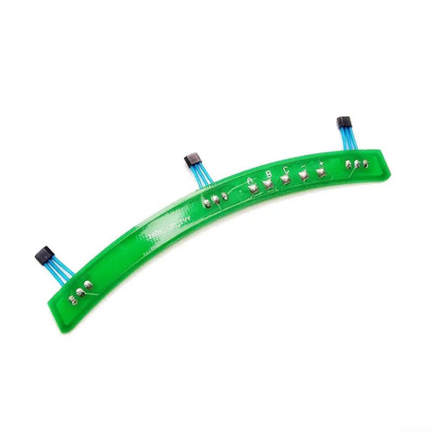 Heavy Duty Hall Sensor Board For Electric Bike Motor Badass Upgrade Rock Solid 5 Wire 120 Degree Phase Pcb Replacement close-up view with connections