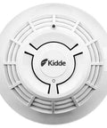 Rotary Addressable Optical Smoke Detector Featuring Photoelectric Sensing And Quick Nuisance Rejection For Dead Simple Fire Alarm Setup And Straight Up Reliable Performance In Any Commercial Space, top view.
