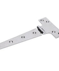 316 Stainless Steel Marine T Hinge With Mirror Polished Finish, Corrosion Resistant For Cabinet Doors, Garden Gates, Boat Cabin, 52x5cm