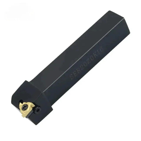 External Thread Turning Beefy Cutter Bar For SER2525 SER3232 SEL2525 SEL3232 95 Degree Tool Holder Compatible With M16 M22 P16 Carbide Inserts For Precision Machining And Quick Threading Jobs.