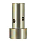 Quick Hitch Adapter Bushings For Category 1 Tractors Zinc Plated Steel 3 Point Hitch Pins Kit, cylindrical bushing, front view
