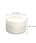 DIY Ceramic Tile Repair Kit Adhesive for Cracks and Chips Quick Drying Paste in small white container with dimensions marked