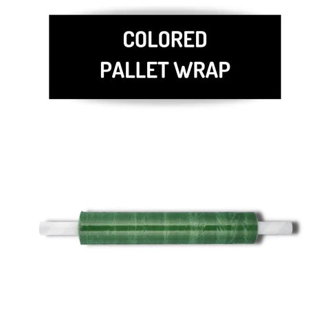 Built Tough Dark Green Plastic Stretch Wrap With Slick Self Adhesive Cling And Easy Grip Core Handles 20 By 1000 Feet Heavy Duty 80 Gauge Bundling Film For Moving Shipping 4 Rolls Roll of dark green stretch wrap on a white background.